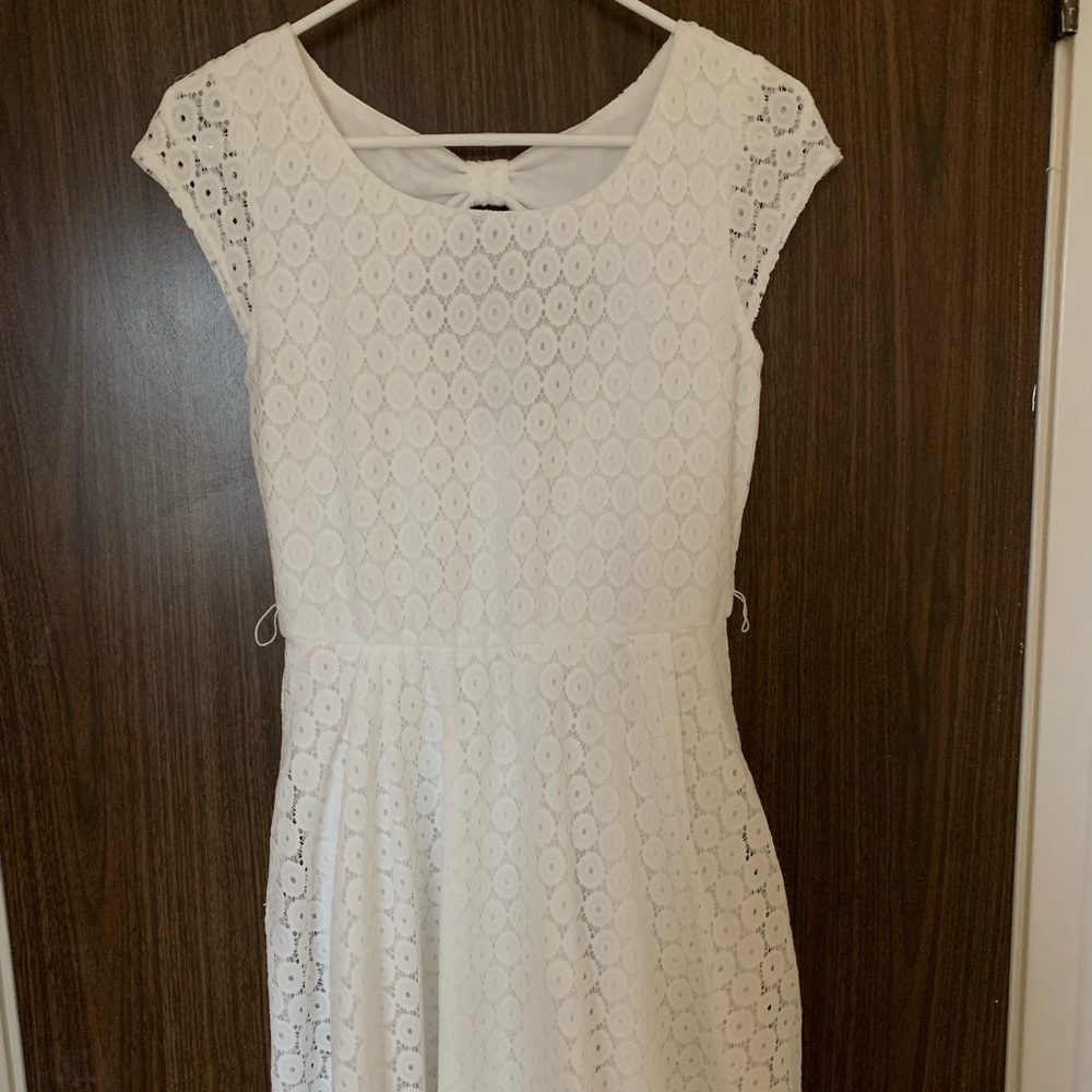 White dress